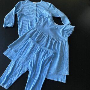 Paige Lauren Cardigan, Dress, & Capri Set